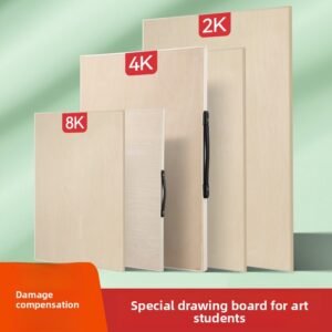 Art Special Drawing Board 4K 8K 2K Sketching Drawing Board Solid Wood Children's Drawing Board Foldable Easel